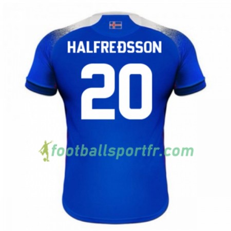 Tenue Islande Hallfredsson 20 Domicile Coupe du monde 2018 Maillot de Foot